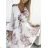 Women's Long Sleeve Chiffon Dress (S/M ONE SIZE) ITALIAN FASHION IMWGB23691
