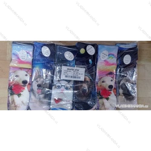 Women's socks (35-38, 38-41) AURA.VIA AURA23NP155
