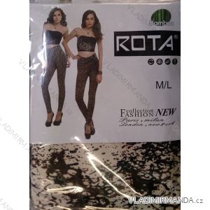 Leggings mild bamboo ladies with pockets (m-3xl) ROTA 1518
