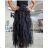 Women's Long Chiffon Short Sleeve Dress (S/M ONE SIZE) ITALIAN FASHION IMWGM23456