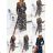 Summer Shirt Dress Long Sleeve Oversize Women's (S / M ONE SIZE) ITALIAN FASHION IMWM216078