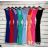 Women's Long Chiffon Short Sleeve Dress (S/M ONE SIZE) ITALIAN FASHION IMWGM23456
