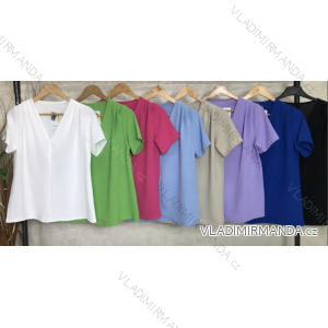 Women's Short Sleeve T-Shirt/Tunic (S/M ONE SIZE) ITALIAN FASHION IMPGM233380