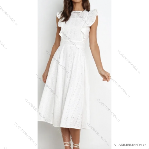 Women's Long Elegant Sleeveless Dress (S/M ONE SIZE) ITALIAN FASHION IMPGM236369