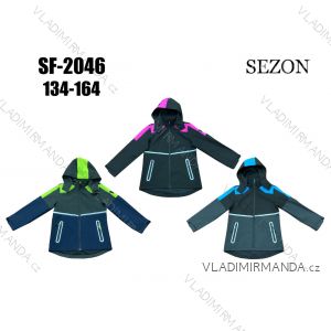 Thin jacket thin children's girls (98-128) SEZON SEZ22CZ-900