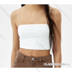 Women's strapless crop top (S/M ONE SIZE) ITALIAN FASHION IMPLP2350850040