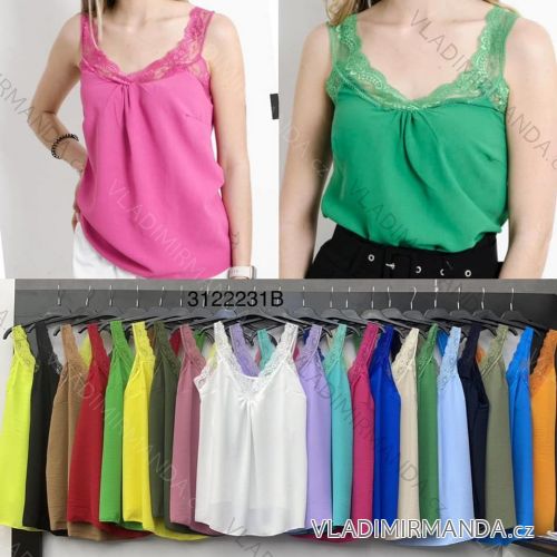 Women's summer tank top (S/M ONE SIZE) ITALIAN FASHION IMWB22095