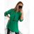 Elegant Long Sleeve Dress Women (S / M.ONE SIZE) ITALIAN FASHION IMM211302