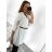 Elegant Long Sleeve Dress Women (S / M.ONE SIZE) ITALIAN FASHION IMM211302 S/M black