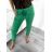 Women's long stretch pants (S/M ONE SIZE) ITALIAN FASHION IM522050/DR S/M oranžová