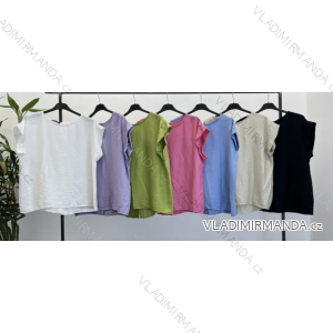 Women's Short Sleeve T-Shirt (S/M ONE SIZE) ITALIAN FASHION IMPLM2390070