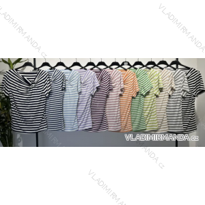 T-shirt short sleeve women's stripe (S/M ONE SIZE) ITALIAN FASHION IMPLM2319400