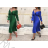 Women's Long Elegant Long Sleeve Dress (S/M ONE SIZE) ITALIAN FASHION IMPMG235775