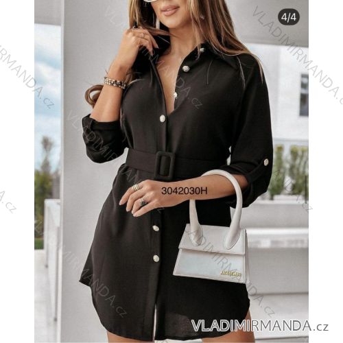Women's Long Chiffon Short Sleeve Dress (S/M ONE SIZE) ITALIAN FASHION IMWGM23456