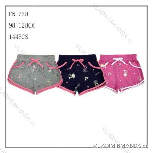 Functional sports children's girls' shorts (98-128) SEZON SEZ22FN720