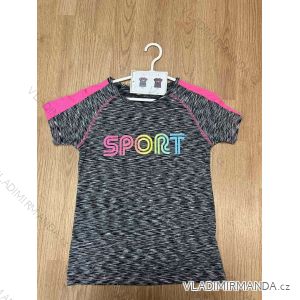 T-shirt functional sports short sleeve youth girls (134-164) SEASON SEZ23L-6025