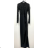 Women's Long Elegant Long Sleeve Dress (S/M ONE SIZE) ITALIAN FASHION IMPCF2316466