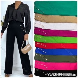Women's Plus Size Long Pants (2XL/3XL ONE SIZE) ITALIAN FASHION IMWT231220