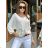 Women's Long Chiffon Short Sleeve Dress (S/M ONE SIZE) ITALIAN FASHION IMWGS231048