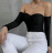 Body carmen long sleeve women's (S/M ONE SIZE) ITALIAN FASHION IMPCF2333039
