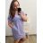 Women's Plus Size Short Sleeve Oversize Dress (3XL/4XL ONE SIZE) ITALIAN FASHION IMC23132