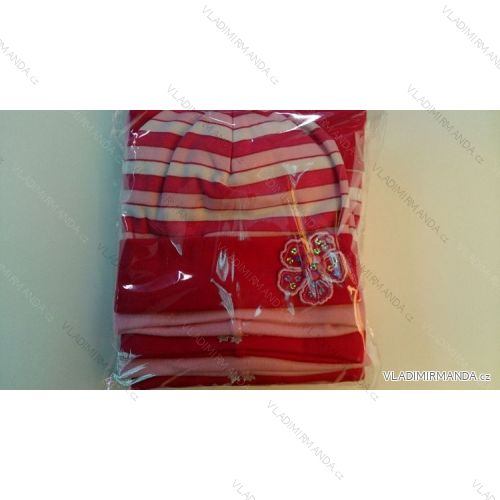 Polska dětská dívčí čepice (one size) POLSKÁ VÝROBA POL356
