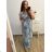 Women's Elegant Icecool Sleeveless Long Dress (M/L, XL/XXL) AINUOSI ITALIAN FASHION IMB237752