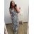 Women's Elegant Icecool Sleeveless Long Dress (M/L, XL/XXL) AINUOSI ITALIAN FASHION IMB237752