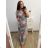 Women's Elegant Icecool Sleeveless Long Dress (M/L, XL/XXL) AINUOSI ITALIAN FASHION IMB237752