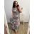 Women's Elegant Icecool Sleeveless Long Dress (M/L, XL/XXL) AINUOSI ITALIAN FASHION IMB237752