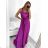 Women's Long Elegant Sleeveless Dress (S/M ONE SIZE) ITALIAN FASHION IMPLP2357280016
