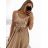 Women's Long Elegant Sleeveless Dress (S/M ONE SIZE) ITALIAN FASHION IMPLP2357280016/DU