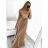 Women's Long Elegant Sleeveless Dress (S/M ONE SIZE) ITALIAN FASHION IMPLP2357280016/DU