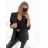 Women's long sleeve jacket (S/M ONE SIZE) ITALIAN FASHION IMPLP2370040095/DU S/M pink