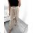 Women's Elegant Belt Long Sleeve Dress (S/M ONE SIZE) ITALIAN FASHION IMM23UN6139 S black