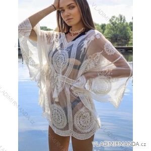 Women's Long Chiffon Short Sleeve Dress (S/M ONE SIZE) ITALIAN FASHION IMWGM23456