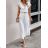 Women's Long Chiffon Short Sleeve Dress (S/M ONE SIZE) ITALIAN FASHION IMWGM23456