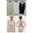 Women's Long Chiffon Short Sleeve Dress (S/M ONE SIZE) ITALIAN FASHION IMWGM23456