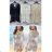 Women's Long Chiffon Short Sleeve Dress (S/M ONE SIZE) ITALIAN FASHION IMWGM23456