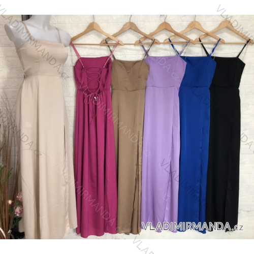 Women's long elegant strapless dress (S/M ONE SIZE) ITALIAN FASHION IMPGM2310697