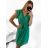 Women's Short Sleeve Shirt Dress (S / M ONE SIZE) ITALIAN FASHION IM422633