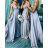 Women's Strapless Long Party Dress (S/M ONE SIZE) ITALIAN FASHION IMPBB23B22631