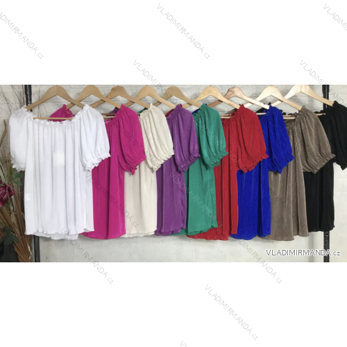 Women's Short Sleeve Tunic (S/M ONE SIZE) ITALIAN FASHION IMPGM2323246