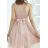 Women's Elegant Party Sleeveless Dress (S/M ONE SIZE) ITALIAN FASHION IMPSH238792