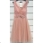Women's Elegant Party Sleeveless Dress (S/M ONE SIZE) ITALIAN FASHION IMPSH238792