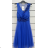 Women's Elegant Party Sleeveless Dress (S/M ONE SIZE) ITALIAN FASHION IMPSH238792