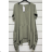 Women's Oversize Short Sleeve Tunic (S/M ONE SIZE) ITALIAN FASHION IMPSH2322064A