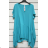 Women's Oversize Short Sleeve Tunic (S/M ONE SIZE) ITALIAN FASHION IMPSH2322064A