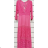Women's Long Elegant Lace Long Sleeve Dress (S/M ONE SIZE) ITALIAN FASHION IMPSH2310384