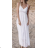 Women's Long Elegant Lace Strapless Dress (S/M ONE SIZE) ITALIAN FASHION IMPSH238480